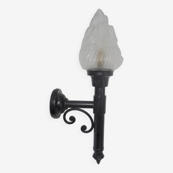 Torch wall light