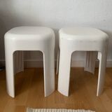 Vintage plastic stool from the 70s