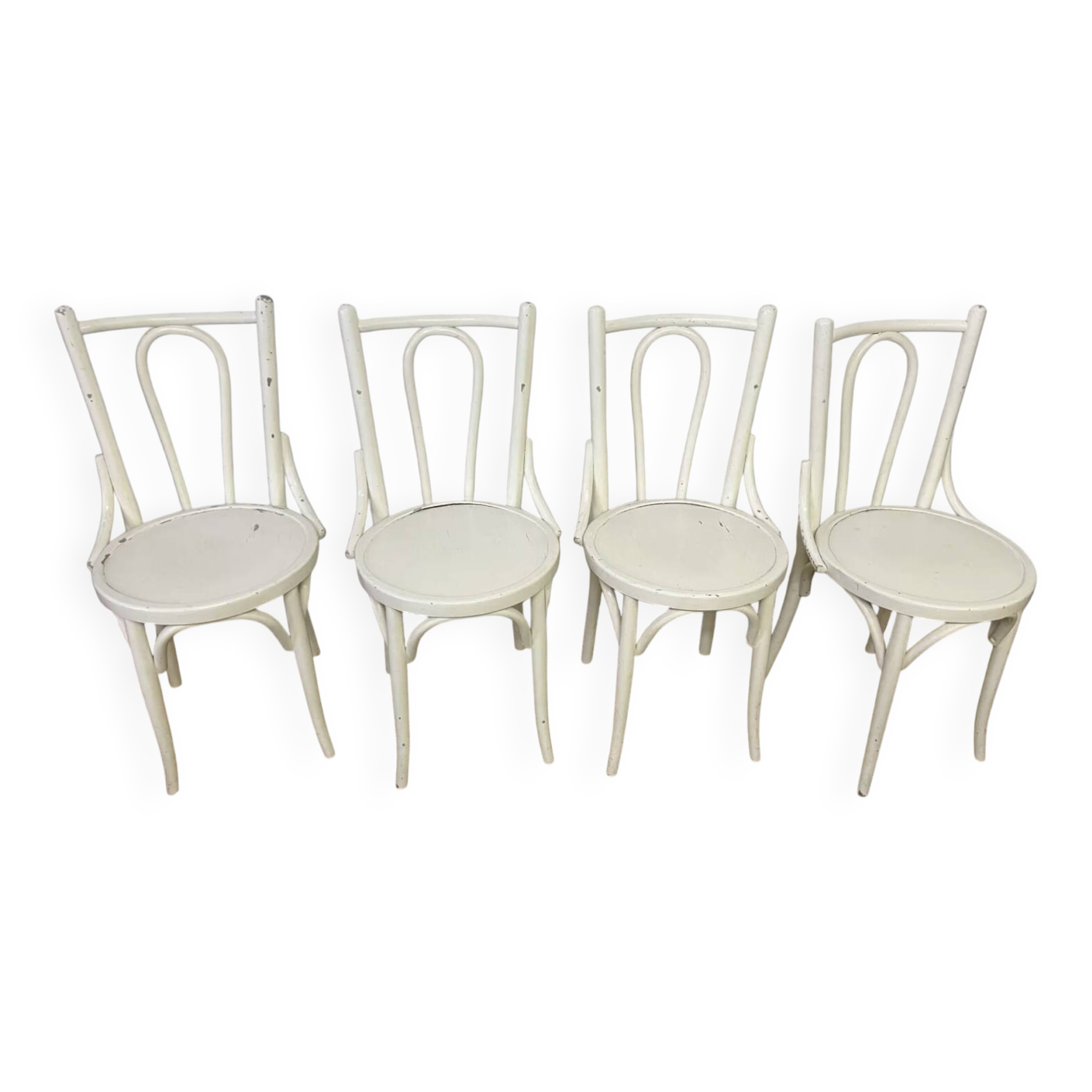 Set of 4 vintage bistro chairs