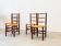 Set of four French dining chairs
