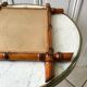 Wooden barber mirror Bamboo style 20-30s