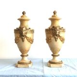 Paire de cassolettes - xixe - louis xvi