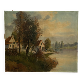 Tableau ancien signé