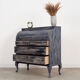 Secrétaire en chêne, design danois, années 1960, production: Danemark