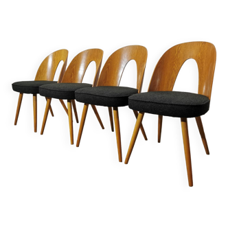 Chaises de salle à manger par Antonin Suman, années 1960, Set de 4
