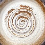 Coupelle de poterie d'atelier danois du milieu du siècle par B.J. Keramik, années 1960