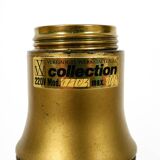 Paire de lampes de table en laiton XXL très rares des années 1970 de Vereinigte Werkstätten