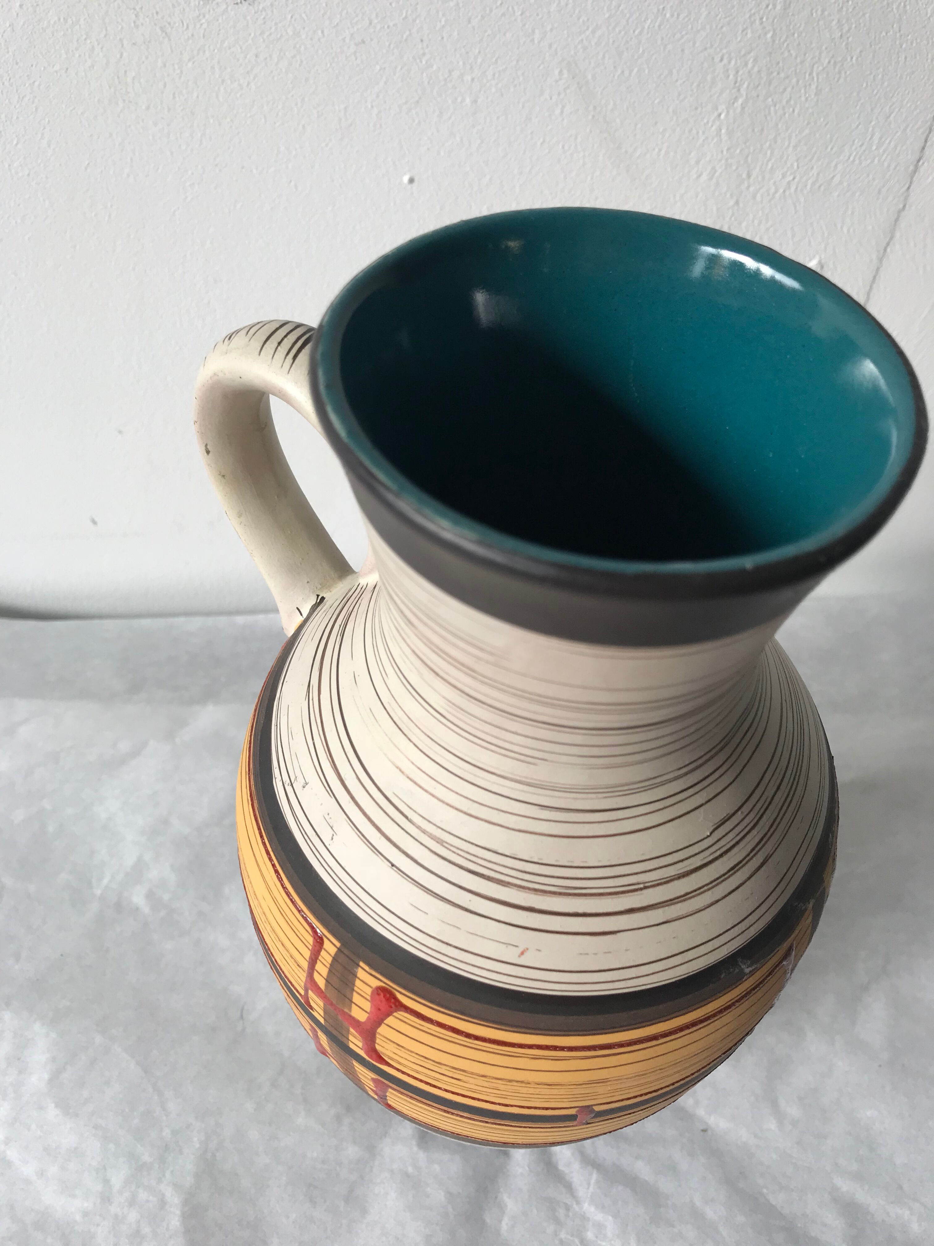Vase ceramic vintage West Germany