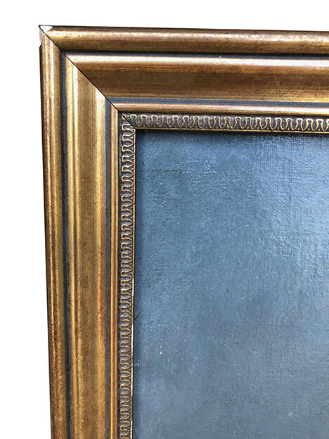 A. Cortaix, Vaches au pré, oil on canvas XIX