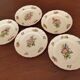 5 assiettes à cake "Réverbère fin" KG Lunéville