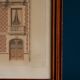 Lithograph board architecture ordinary brick