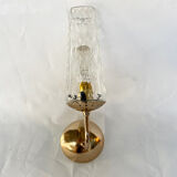 Golden wall lamp
