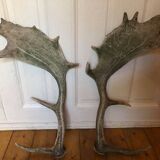 Pair of deer antlers