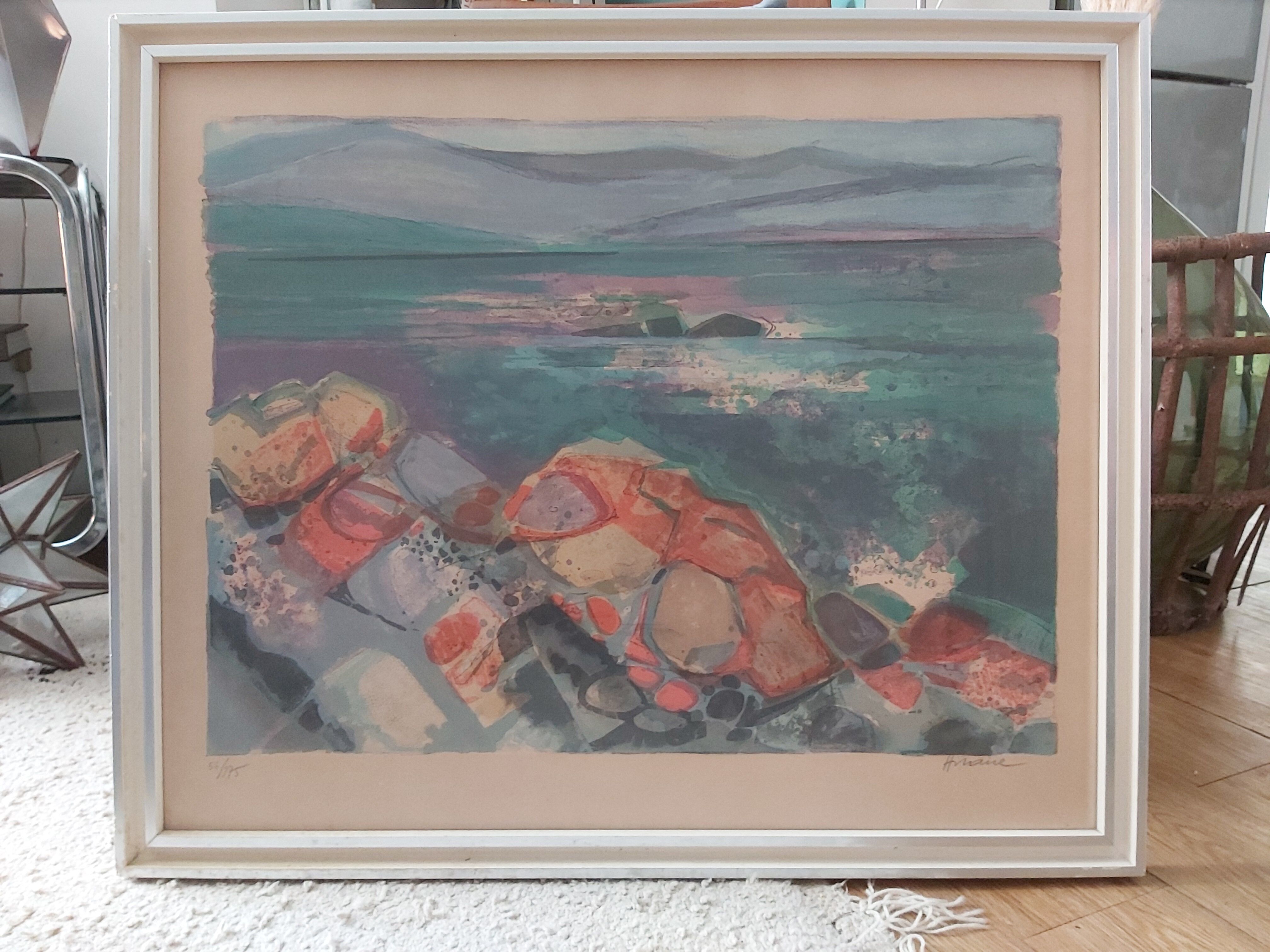 Lithograph by Camille Hilaire