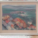 Lithograph by Camille Hilaire