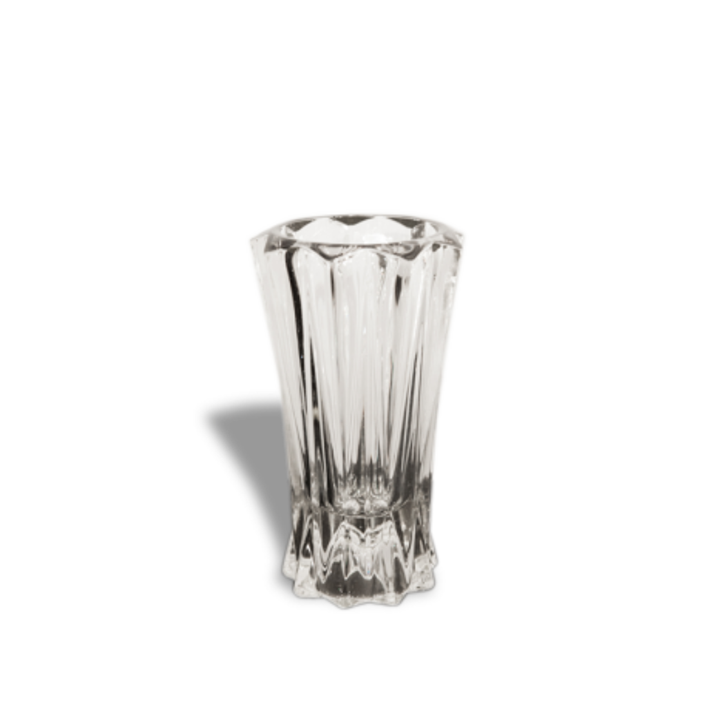 Très beau vase en verre ou en cristal soufflé datant probablement des