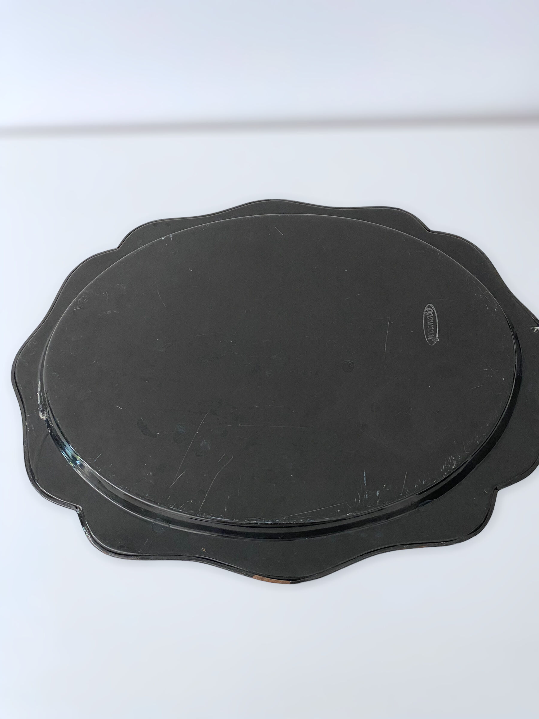 Metal tray Russian folk craft Jostovo