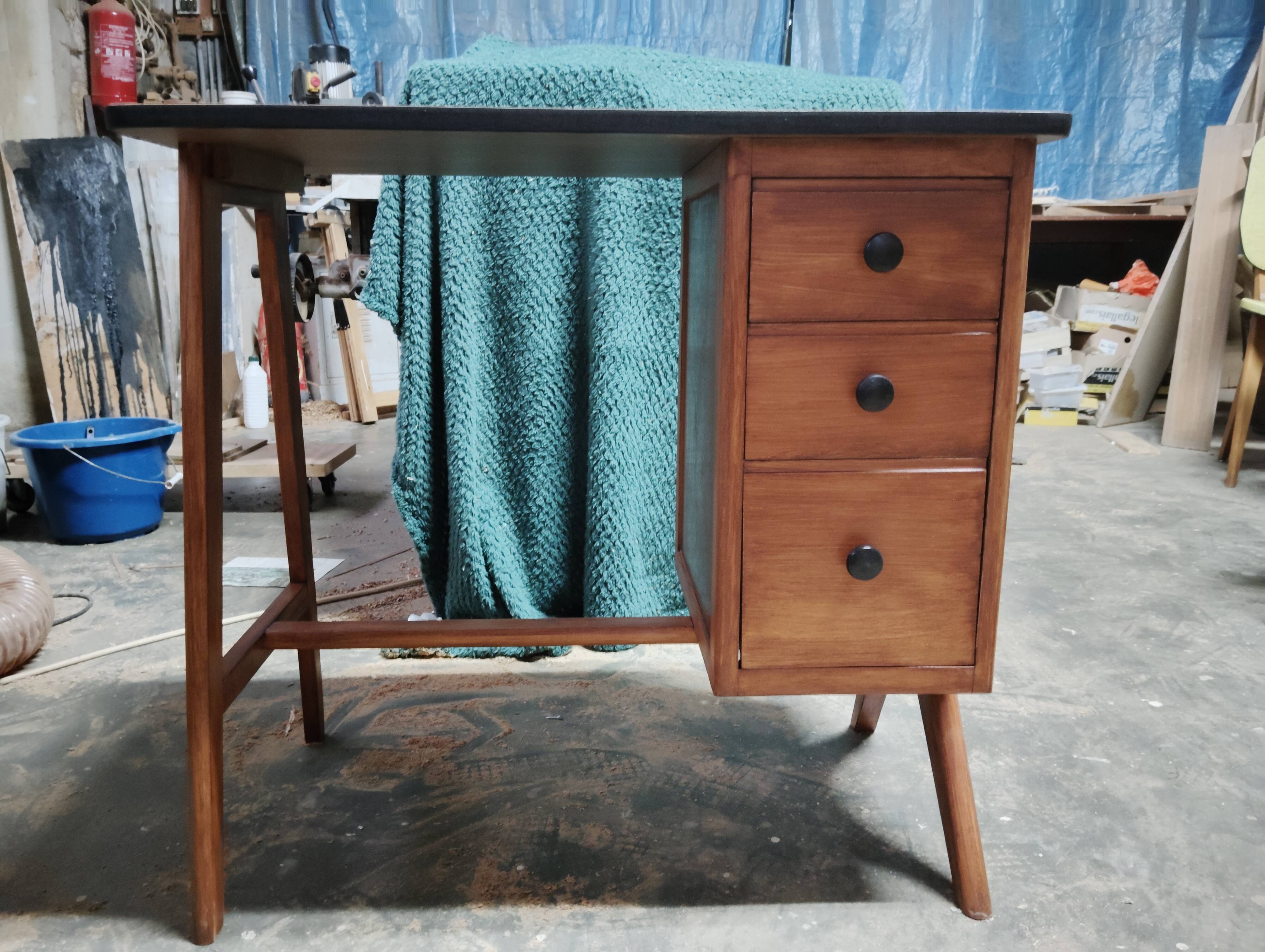 50s Scandinavian-inspired children's desk