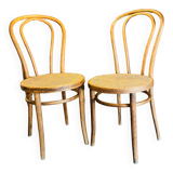 Chaises Thonet en cannage