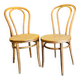 Thonet cane chairs