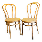 Thonet cane chairs