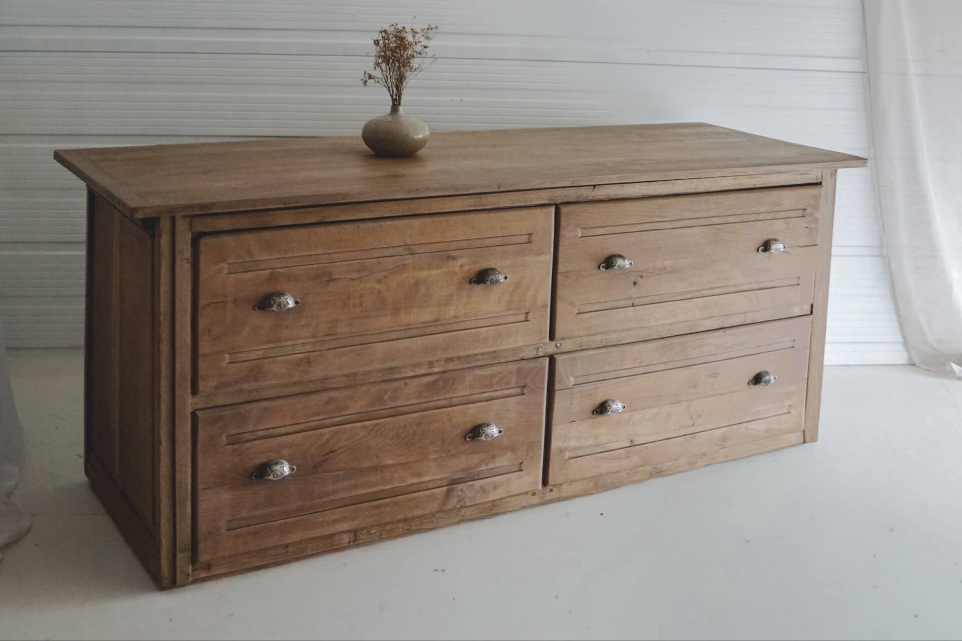 Large workshop furniture - Old bakery counter - Double-sided