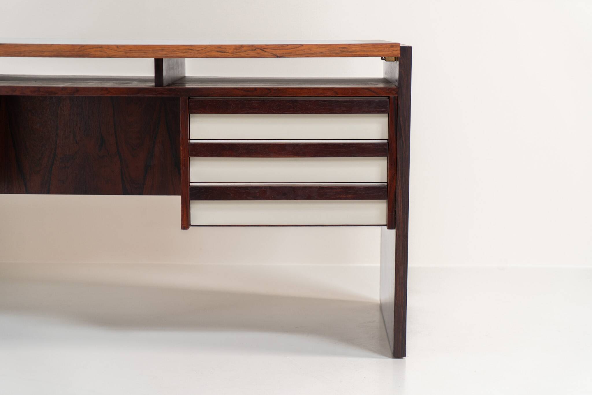 Rare double-sided “Vario” desk by Werner Wölfer for V-Form