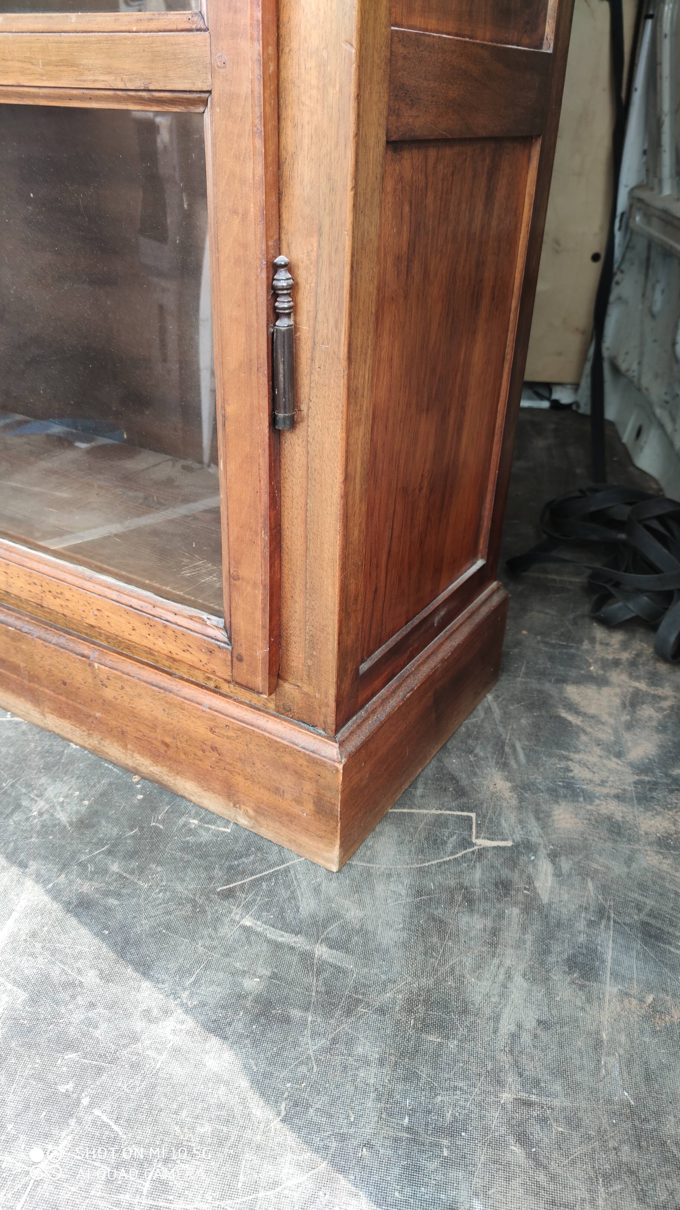 4-century blond walnut library