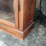 4-century blond walnut library