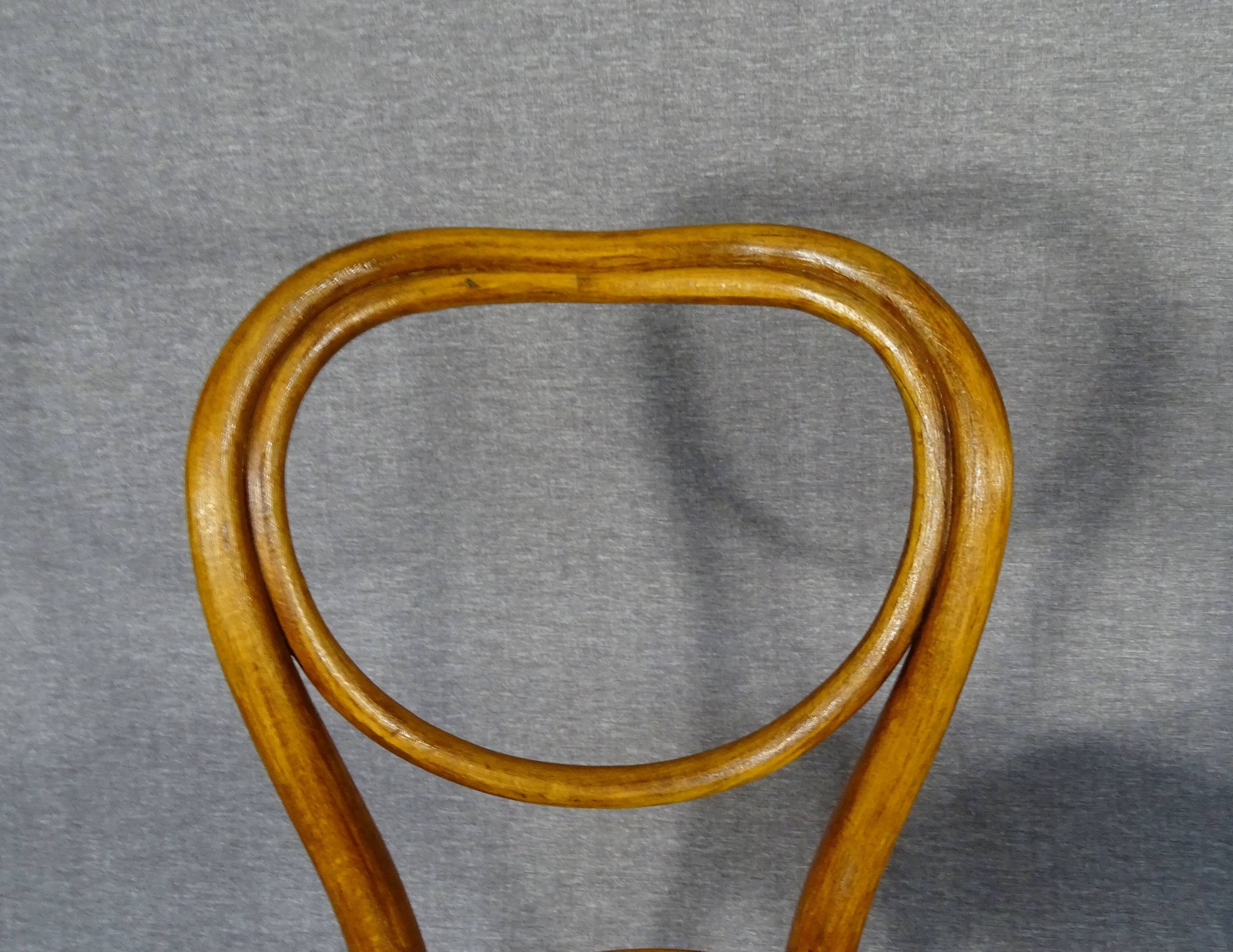 Set of 4 bistro chairs 1910/1930 curved wood, thonet, fischel etc