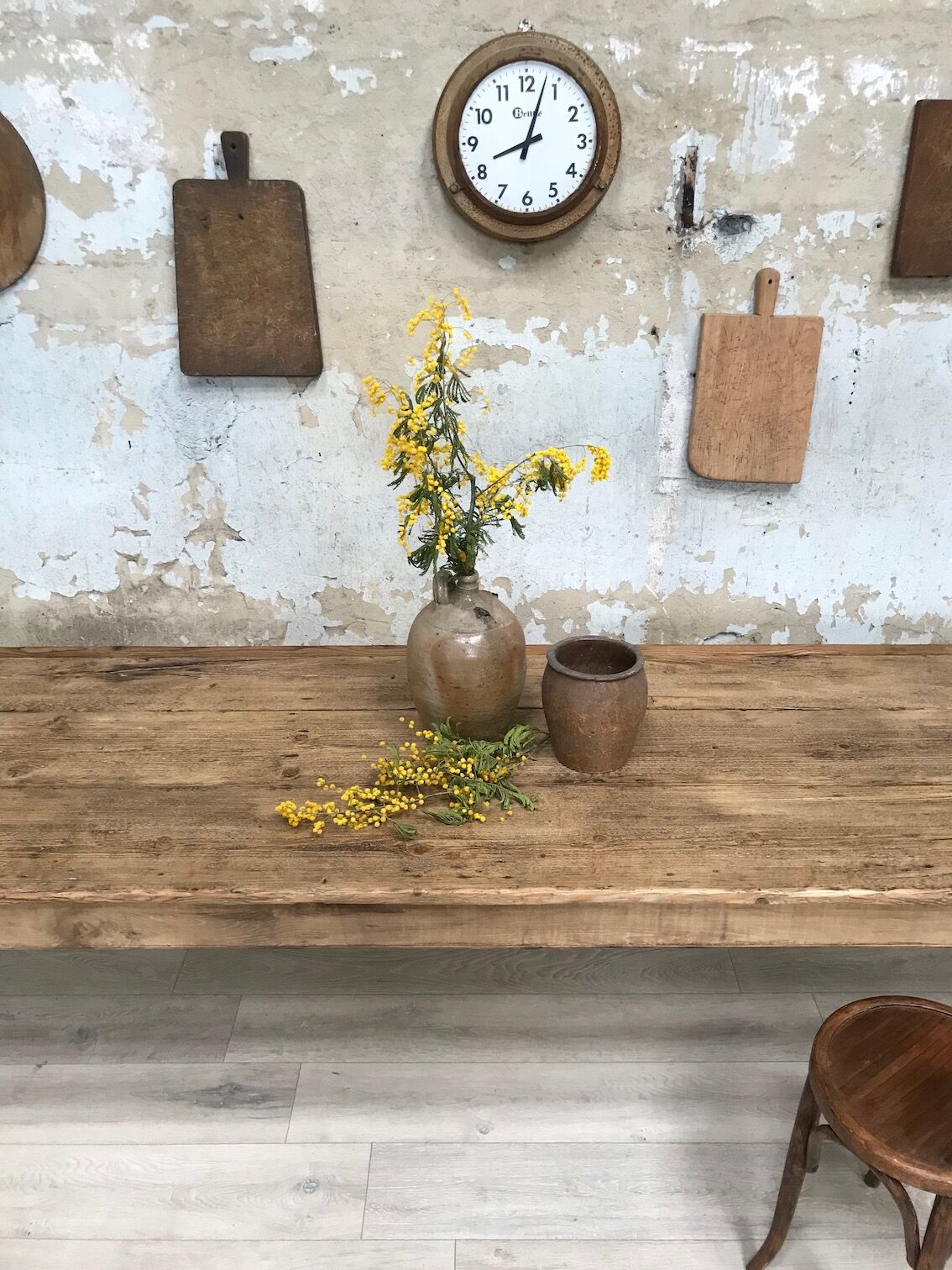 Vintage farm table