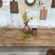 Table de ferme vintage