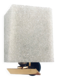 French flush-mounted wall lamp set, 1960s, set of 2