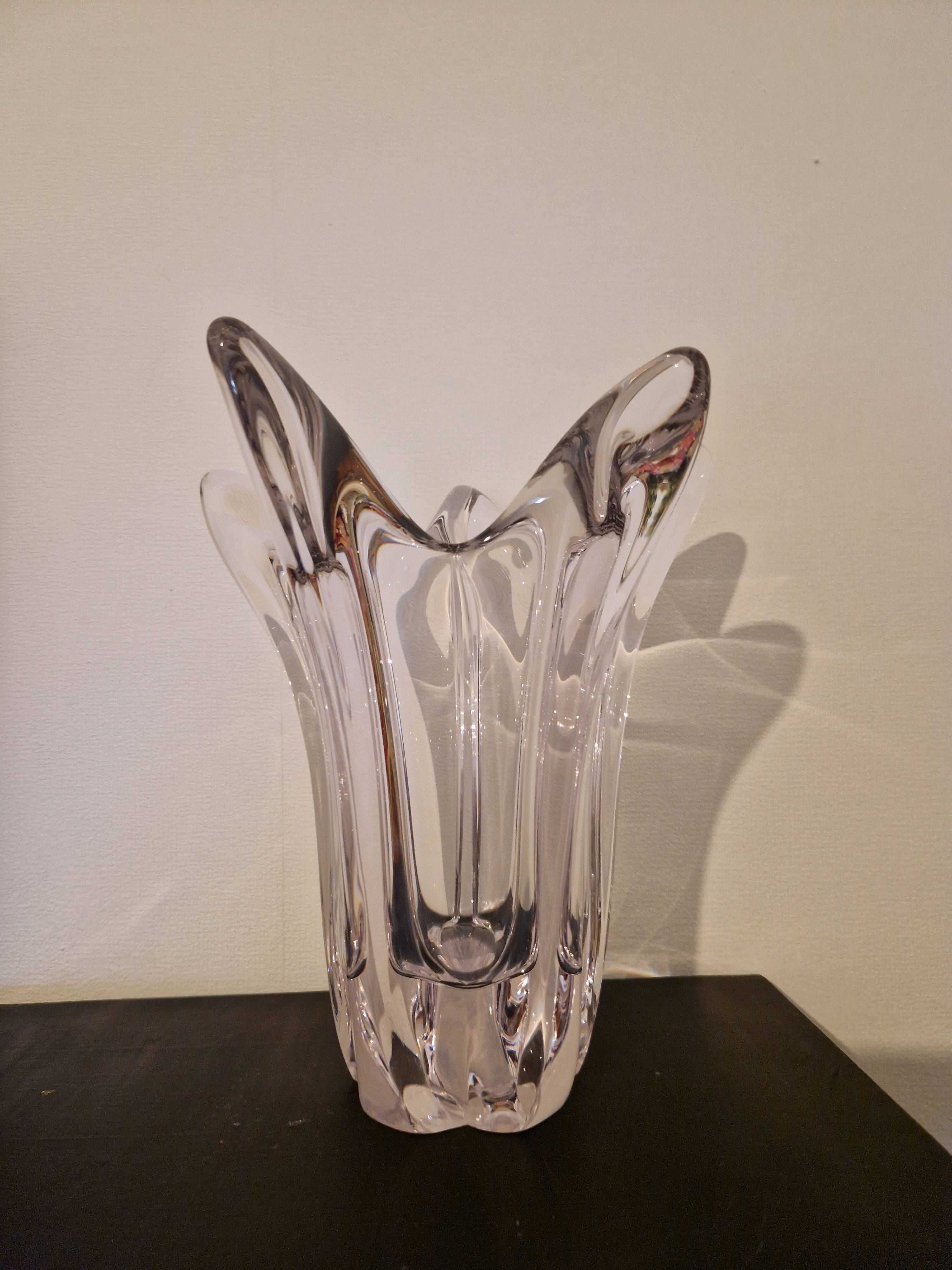 Daum Large Tulip Vase from the 70s