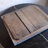 Small Louis Philippe colored patinated mirror
