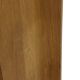 Vintage oak wall rack book shelf wood minimalist 80's design.
