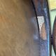 Tabouret bar en bois courbé