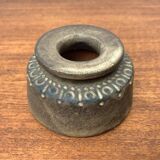 Brutalist mid-century studio pottery vase by Johannes Lessmann for Keramische Werkstatt Margaretenhöhe, Essen.