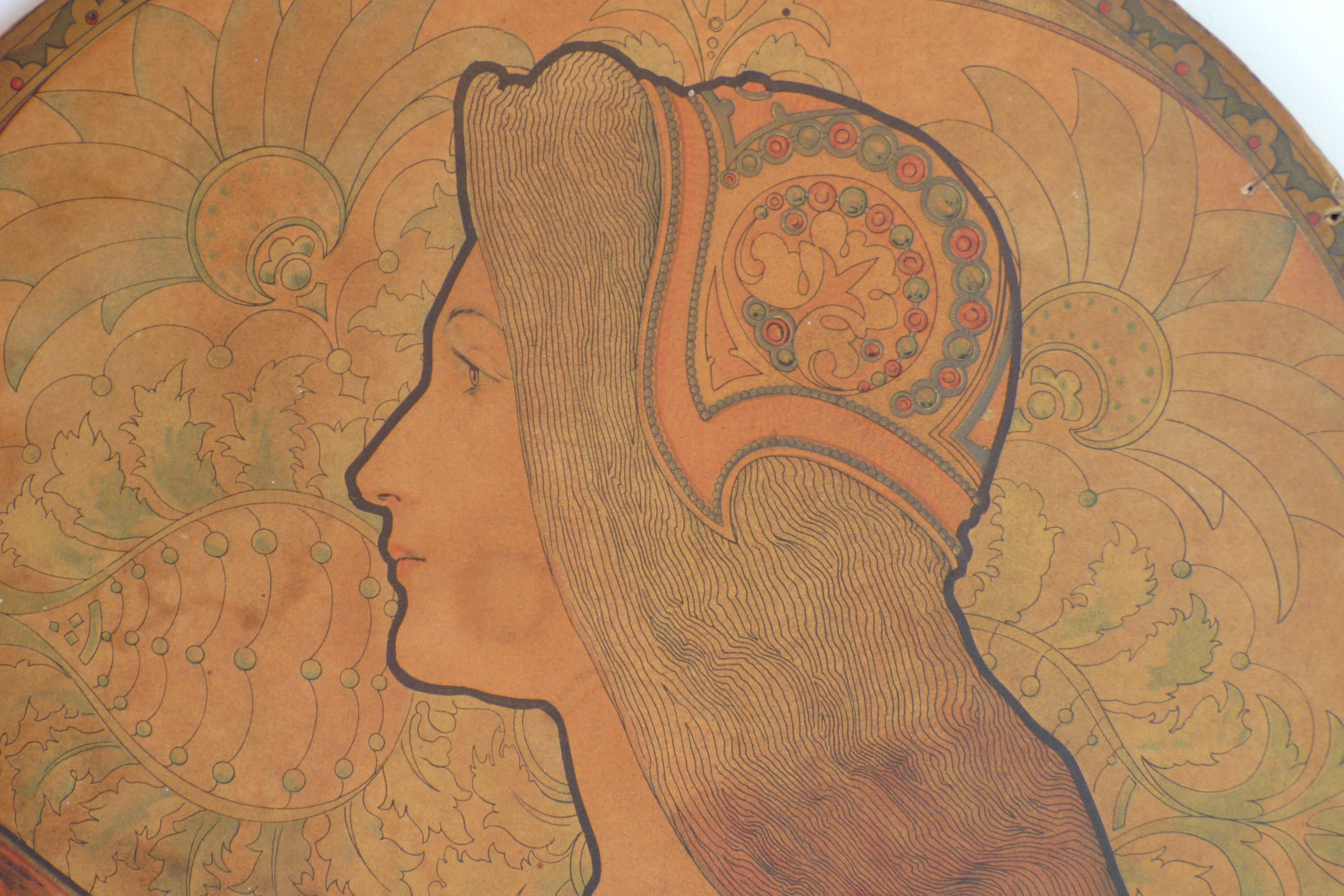 Lithograph by Jane Atche - Woman with a Book