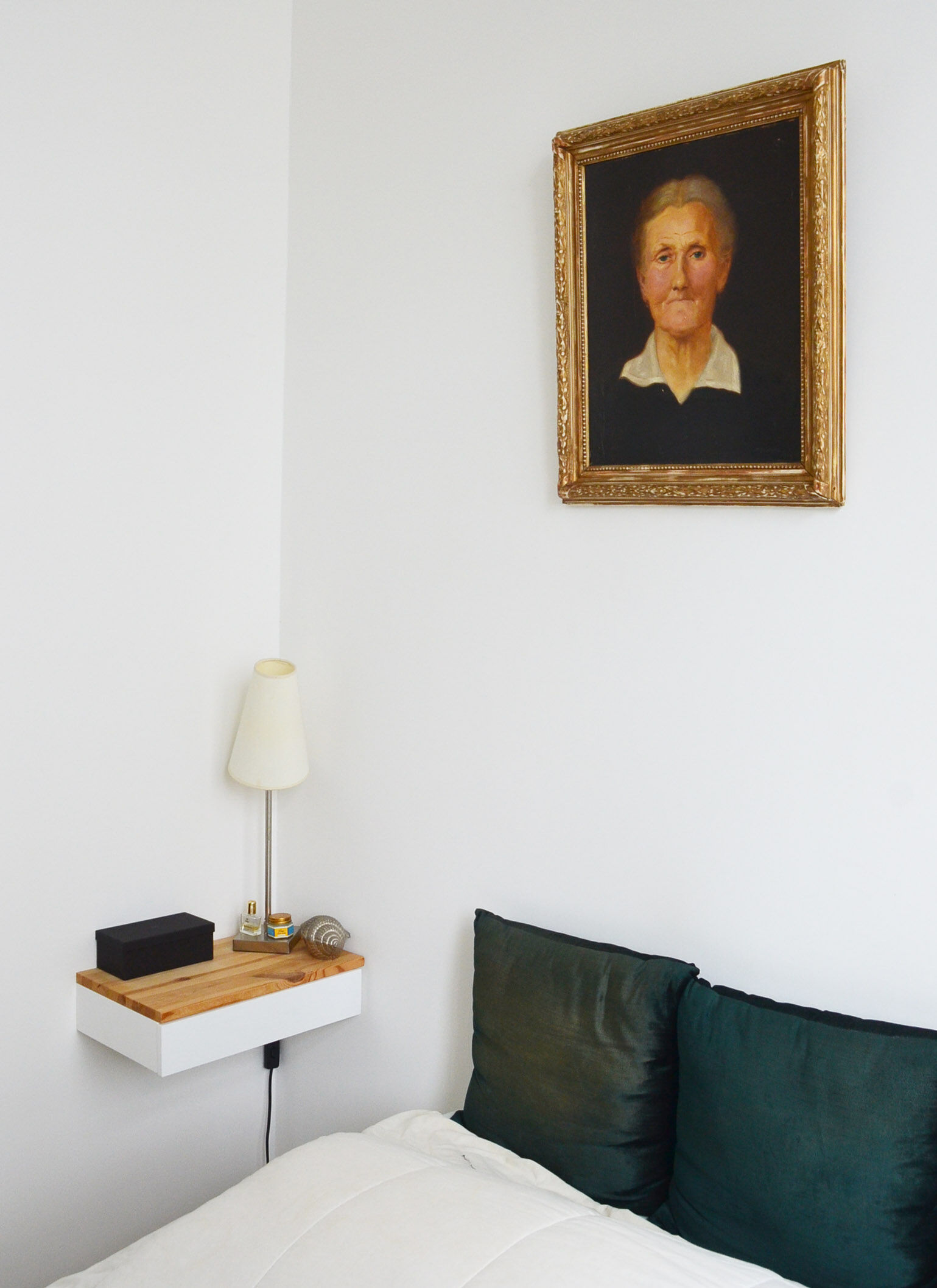 Oil portrait signed by Félix Courché 1934