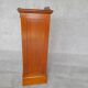 Filing cabinet with curtain and art nouveau desk