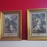 Pair of 18th century paintings