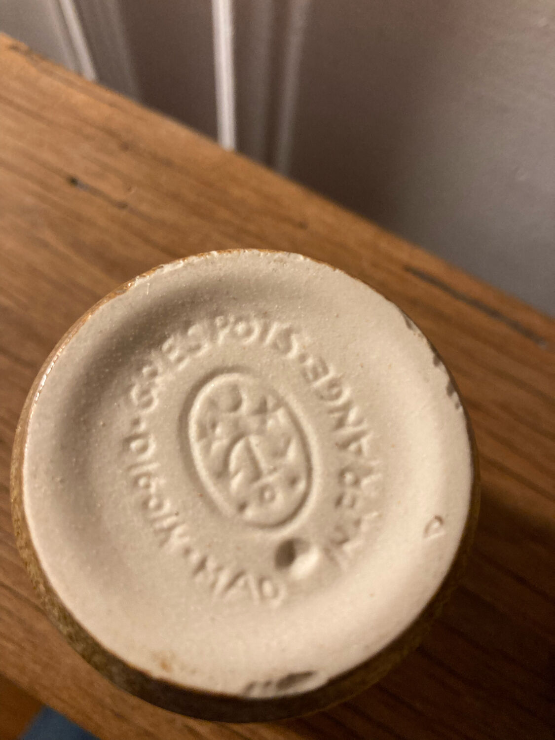 10 Digoin stoneware cups