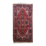 Hand-knotted Persian rug 140 x 72 cm