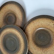 Set of 5 Longchamp France cups and 5 saucers in Japandi style
