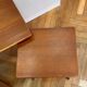 Scandinavian teak nesting tables