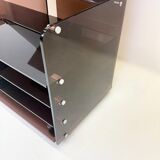 Hi-fi furniture "Roche Bobois" plexiglass, 1970s