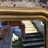 Louis Philippe Mirror with gold leaf - 72x54cm
