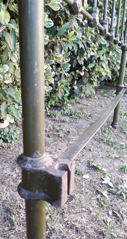 Napoleon III iron headboard L127xH144