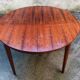 Table transformable en palissandre de rio 118cm